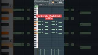 How to make quot2024quot by Playboi Carti  FL Studio Tutorial [upl. by Nomad]