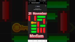 21 November hamster kombat key [upl. by Eibber]