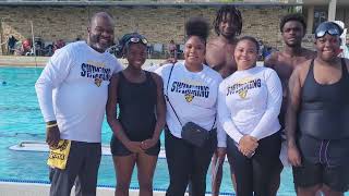 Wenonah amp Ramsay Compete in the Pool with Swimming Teams [upl. by Healey381]