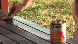 Sikkens Maintenance and re coats of timber decks [upl. by Sheilah]