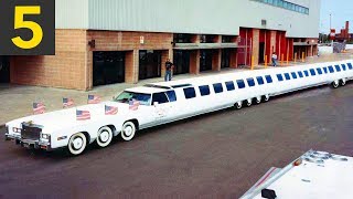 Top 5 Unbelievably LONG Limousines [upl. by Leiahtan]