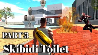 Skibidi Toilet Indian bike Driving 3D Part 3 Craftgaming05official TechnoGamerzOfficial [upl. by Pozzy]