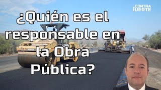 ¿Quién es el responsable de las obras públicas [upl. by Aihtenak]