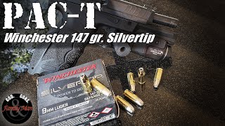 PACT testing the 147 gr Winchester Silvertip 9mm [upl. by Mccafferty]