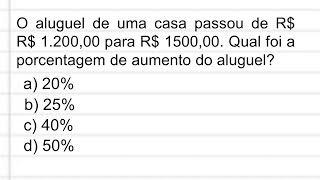 Desafio de Porcentagem Você Consegue Escolher a Opção Certa 🧠💡 [upl. by Alliscirp]