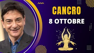 Cancro ♋️ LOroscopo di Paolo Fox  8 Ottobre 2024  Vivace chiacchierata con il partner [upl. by Heffron]