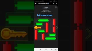 24 November hamster kombat key [upl. by Eem650]