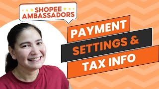 Payment Settings sa Shopee Affiliate Program AFFILIATE MARKETING PHILIPPINES [upl. by Nivaj]