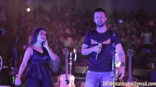 ATIF ASLAM  NEHA KAKKAR LIVE IN HOUSTON 2018 Dil Diyan Gallan  Subscribe  Like 👍  Share [upl. by Macdermot]