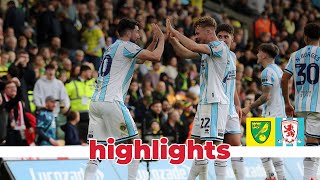 Match Highlights  Norwich 3 Boro 3  Matchday 12 [upl. by Braca47]