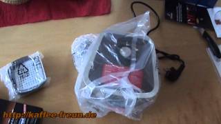 Unboxing Video Tchibo Cafissimo DUO [upl. by Hart]