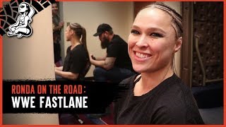 Ronda on the Road  WWE Fastlane [upl. by Alethia]