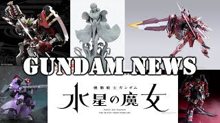 THREE New Gundam Anime LifeSize Nu Gundam MG Dom Mega Size Psycho Gundam And MoreGundam News [upl. by Henry876]