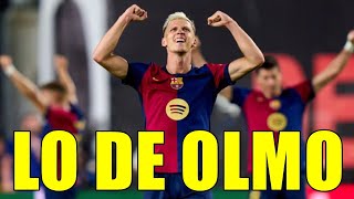 DANI OLMO OFRECIENDO UN RENDIMIENTO DIFERENCIAL DETRÁS DE LEWANDOWSKI [upl. by Atse361]