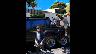 🔥GANG WARS IN GTA5 GONE WRONG 😱🤣😱 shorts gta5 [upl. by Cogan446]