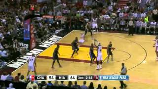 Charlotte Bobcats vs Miami Heat Highlights [upl. by Inamik]