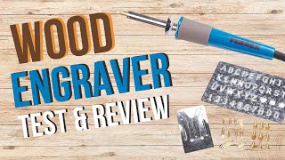 Engraver Bargin Aldi Ferrex 30W Wood Engraving Tool Kit Review amp Test [upl. by Siram]