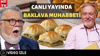 İlber Ortaylı İle Celal Şengörün Canlı Yayında Baklava Muhabbeti [upl. by Quinta]