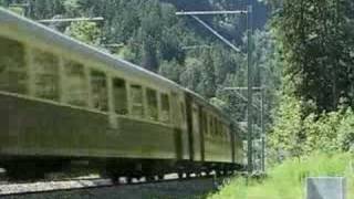 The Berner Oberland Railway [upl. by Zehcnas]