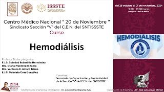 CURSO DE HEMODIALISIS [upl. by Bayer23]