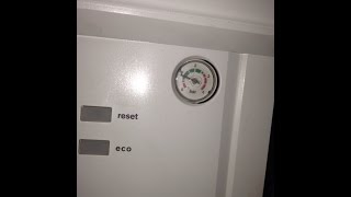 How To Top Pressure On Worcester Bosch Boiler [upl. by Alikat]