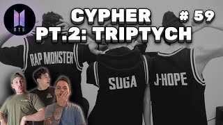 REACTION BTS  Cypher 2 Triptych [upl. by Gaillard]