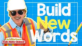 Build New Words  Prefix and Suffix for Kids  Jack Hartmann [upl. by Atiuqet]