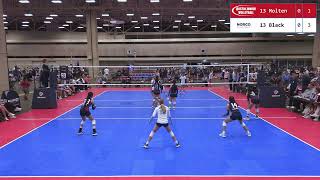 AJV 13 Molten Vs NORCO 13 Black at 2024 USAV Girls National Championship [upl. by Lambard]