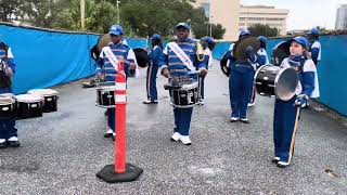 Mainland High School Drumline Warm Up❗️ [upl. by Alehs]