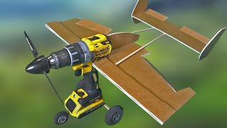 FLYING Powerdrill AIRPLANE [upl. by Marba]