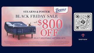 Boscovs Stearns and Foster Black Friday Event [upl. by Oriole384]