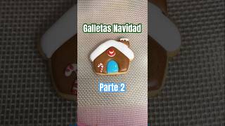 Tutorial Galletas Navidad Parte 2 shorts navidad galletas [upl. by Alrats]