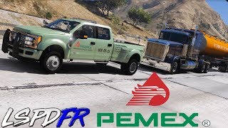 GTA 5 LSPDFR 193 POLICÍA DE PEMEX  PATRULLANDO LAS GASOLINERAS  TheAxelGamer [upl. by Maryly]