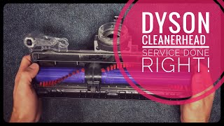 Repairman shows How to properly clean your Dyson cleaner head DC40 DC41 DC65 UP13 UP14 [upl. by Nilrac25]