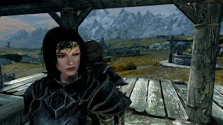 Skyrim AE Modded gameplay Testing stream Roleplay as Coward warrior [upl. by Neeham]