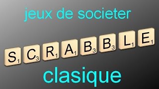 Présentation du jeux le Scrabble classique [upl. by Wexler]