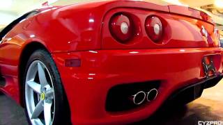 Ferrari 360 Modena Review  Start Up amp Sound [upl. by Capps]