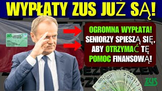 NAJNOWSZE SENIORZY PĘDZĄ SIĘ PO WIELKIE WYPŁATY ZUS wypłaca ogromne wypłaty Czy się kwalifikujesz [upl. by Ahsinyt733]