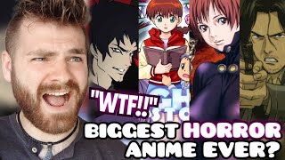 First Time Reacting to quotThe Best HORROR ANIME Openingsquot  New Anime Fan  REACTION [upl. by Ramed]