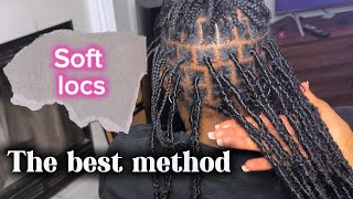 SOFT LOC TUTORIAL  DIY  WATCH ME WORK [upl. by Sidra]