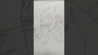 Ryuk shading Drawing anime deathnote [upl. by Rogers]