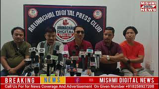 Jointly Press conference all Arunachal Pradesh RTI Activist Association Itanagar Ap [upl. by Swee734]