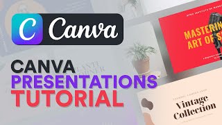 How To Create Canva Presentations 2024  Step By Step [upl. by Anihc]