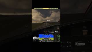 Citation Longitude BUTTER crosswind landing  KPIT Pittsburgh USA msfs businessjet msfs2020 [upl. by Natanhoj]