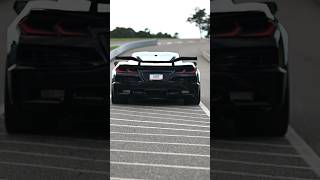 The new AWE exhaust for the C8 Z06 sounds INSANE on the track [upl. by Aikas]