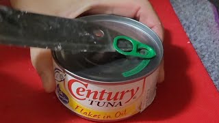 When opening canned tuna goes wrong😨  ASMR 😱 [upl. by Portwin]