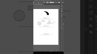 illustrator shortcuts shorts [upl. by Anaujnas]