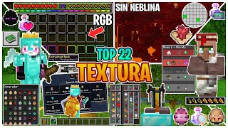 😱22 TEXTURAS ÚTILES para MINECRAFT PE 120  TEXTURAS para MINECRAFT BEDROCK [upl. by Audri]