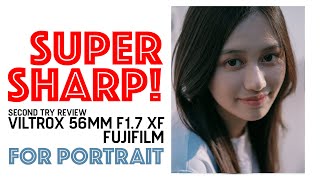 REVIEW  VILTROX AF 56MM F17 XF FOR PORTRAIT INDONESIA [upl. by Nahshun358]