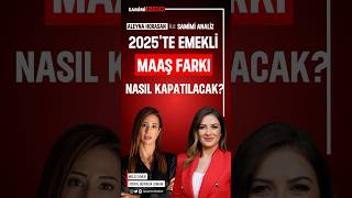 2025te Emekli Maaş Farkı Nasıl Kapatılacak emekli zam enflasyon [upl. by Yelrihs]